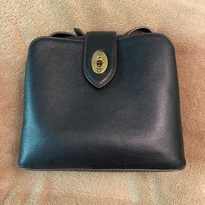 Fossil Black Lana Leather crossbody